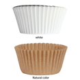 thumbnail image 4 of Papel para Cupcakes JShteea 100 Uds Revestimiento A Prueba Aceite Bandeja para Hornear Envoltorio para Magdalenas blanco, 4 of 7