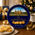 thumbnail image 3 of Heavenly Bites Danish Butter Cookies - Gift Metal Tin - 32 oz - Holiday Sweet Snack, 3 of 6