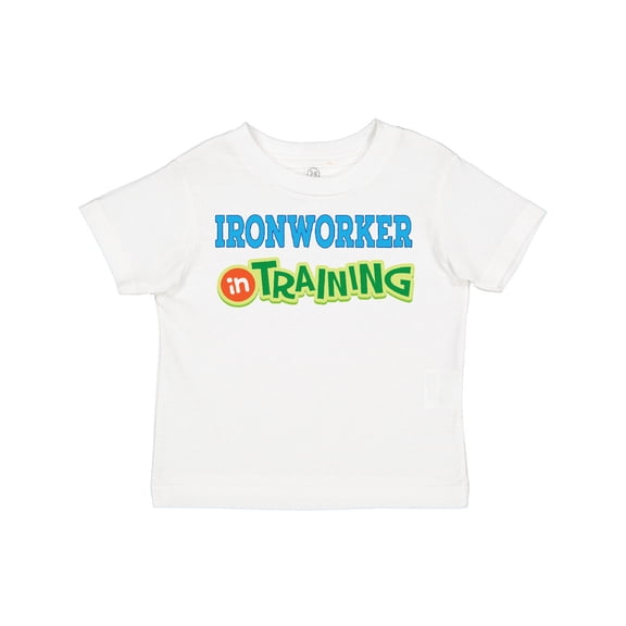 Inktastic Future Ironworker in Training Boys or Girls Toddler T-Shirt