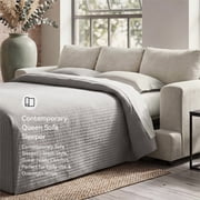Signature Design by Ashley Soletren Queen Sleeper Sofa in Stone
