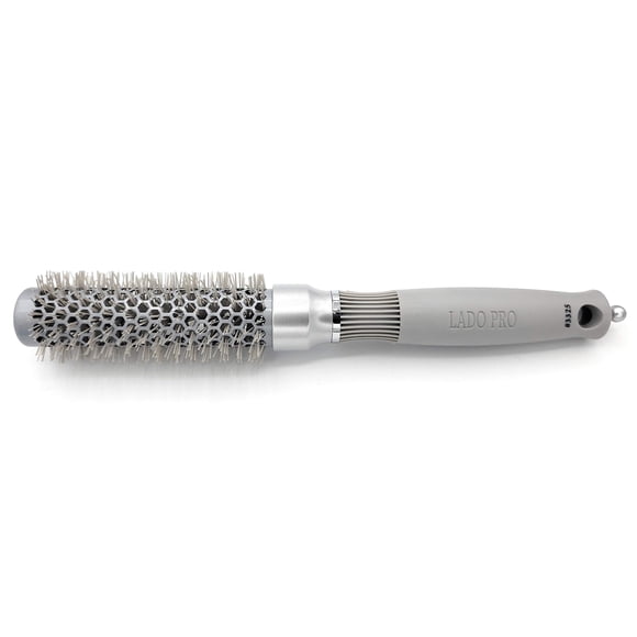 Lado Pro Cerámica + Cepillo de pelo térmico iónico 1.5 pulgadas #3325