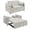 Beige, variant on HOMCOM Sofa Bed, Pull Out Sleeper Sofa w/ USB Charging, Adjustable Backrest