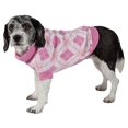 thumbnail image 2 of Argyle Style Ribbed Fashion Pet Sweater, 2 of 5