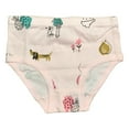thumbnail image 4 of 3 Pack Toddler Little Girls Kids Cotton Briefs Underwear, Hipster Panties Size 2T 3T 4T 5T 6T, 4 of 4