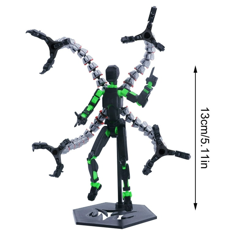 Lucky Figure 13 Joint Action Figure Toy 3D Printed Joint Action
