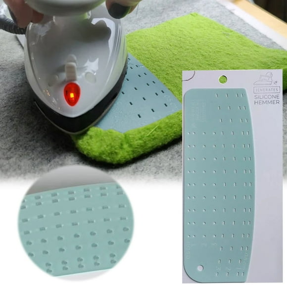 WHEANG Silicone Hot Ruler Fabric Ironing Tool Useful Heat Hemmer For Clothes Steam Non Slip Hemming Template With Inch