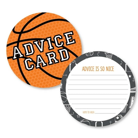 Big Dot of Happiness Nothin  But Net - Basketball - Wish Card Baby Shower Activities - Shaped Advice Cards Game - Set of 20 price history on PriceWatchPro