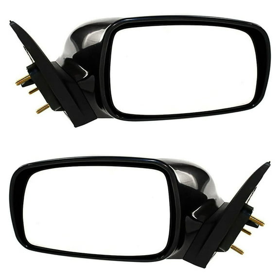 New Side Door Mirror Pair Compatible With Toyota Camry Base Sedan 2009 2010 2011 by Part Number 8791006925 8791033670C0 TO1321215 TO1321238 87910-06925 87910-33670-C0