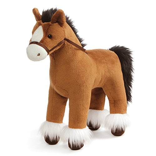 stuffed clydesdale horse