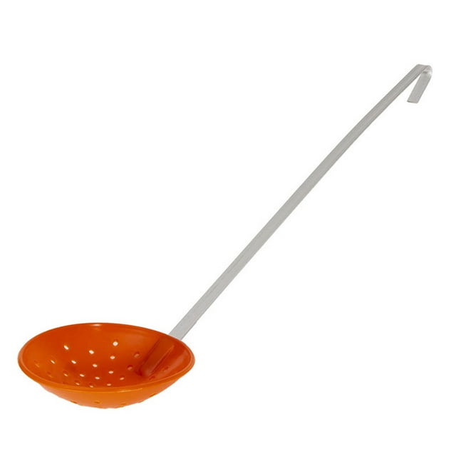 Cuchara con colador para pesca en hielo, herramienta multiusos portátil, espumadera de aguanieve para el hogar y el jardín al aire libre, invierno