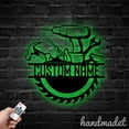 thumbnail image 2 of Handmadetneonsign Handyman Name Metal Wall Art Light, Repair Tools Metal Sign Wall Decor, Driller Metal Decor, 2 of 5