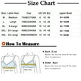 thumbnail image 3 of Stamzod Sports Bra for Women Side Closure Push Up Bra No Underwire Athletic Running Seamless Bra Gym Yoga Bras for Women Red L, 3 of 4
