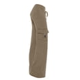 thumbnail image 6 of 2026 Wide Leg Cargo Pants Women High Waisted Bootcut Yoga Pants with Pockets Casual Plus Size Strethcy Flare Leggings Khaki XL, 6 of 6