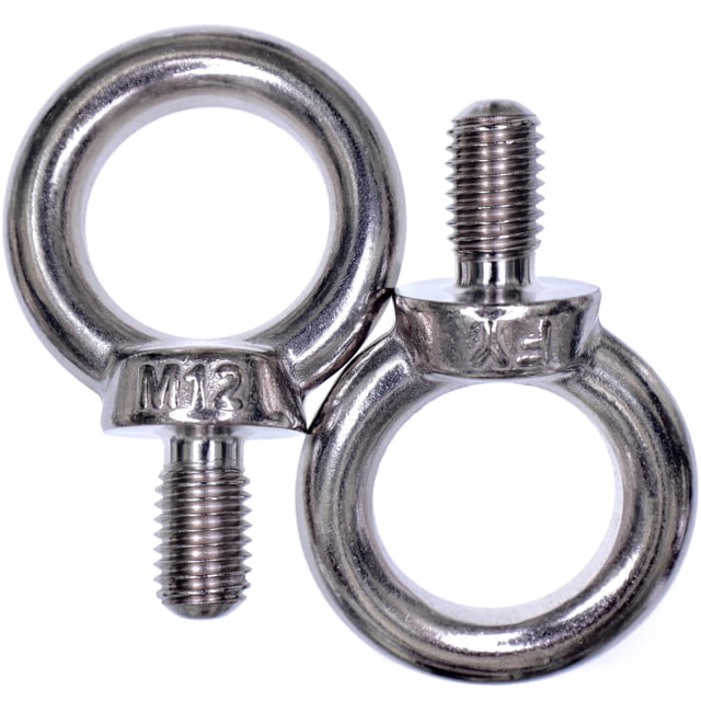 Maquinaria elevadora de acero inoxidable M12 (2 piezas)
