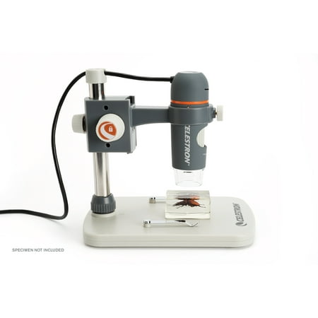 Celestron Handheld Digital Microscope Pro 200x Digital Microscope with Stand