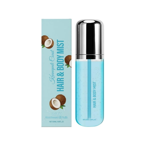 HHBEAUTY Coconut Moisturizing Spray Lotion - Long-Lasting Fragrance Body Hair Mist