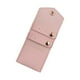 thumbnail image 5 of Organizador de joyas, bolsa de regalo, portátil, plegable, multifuncional, de cuero PU. Rosa, 5 of 9