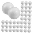 thumbnail image 4 of WRITWAA 50 Pcs Boules de Polystyrène Blanc Solide Rondes pour Bricolage et Décoration d'Événements, 4 of 7