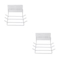 thumbnail image 4 of Matsuzay Estante de almacenamiento para cucharas, soporte de almacenamiento para colgar de hierro, punzonado gratis, organizador de cocina, Type1 NO1, 4 of 6