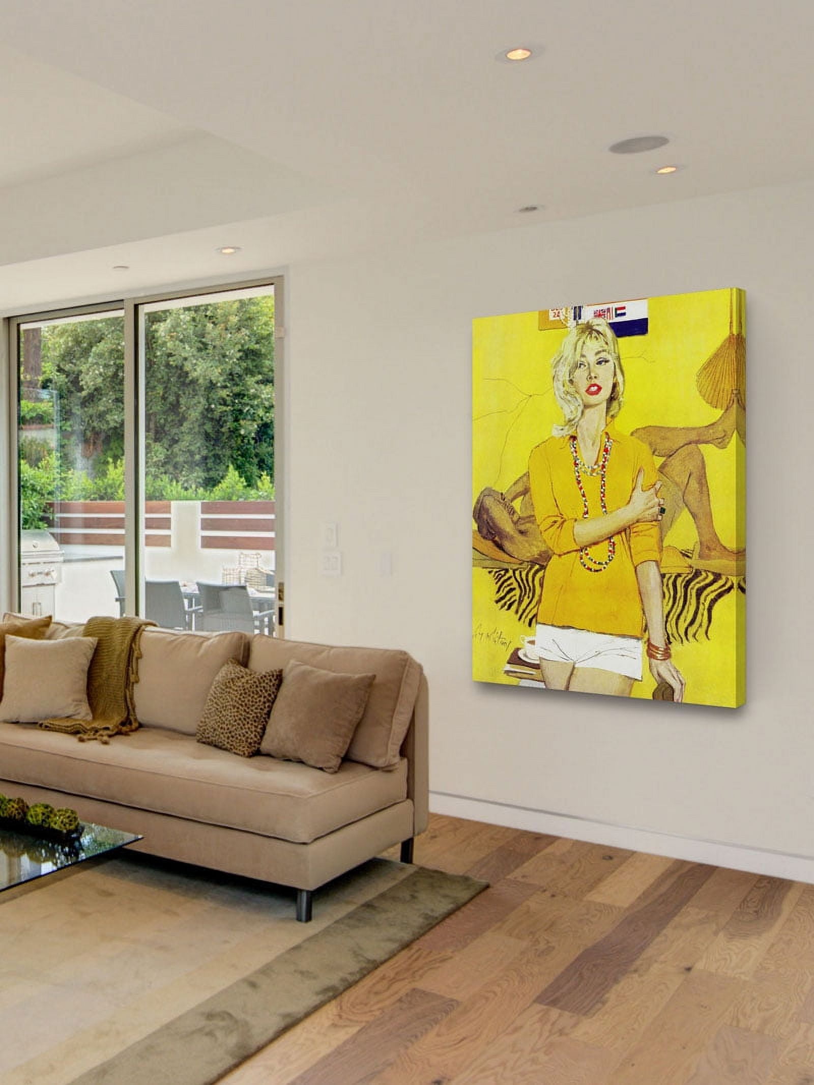 Marmont Hill The Man Who Scorned Christmas by Coby Whitmore Painting Print on Wrapped Canvas
