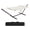 off white, variant on 12FT Heavy Duty Hammock with Stand for 2 Persons - 500LB Capacity, Weather-Resistant Quilted Polyester, V-Shaped Spreader Bar, Steel Frame, Carry Bag for Patio, Garden, Backyard - Dark Gray