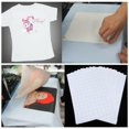 thumbnail image 3 of 10x T-shirt Print Iron-on Heat Press Light Dark Fabrics Inkjet New Transfer, 3 of 4