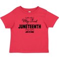 thumbnail image 3 of Inktastic My First Juneteenth June 19, 1865 Boys or Girls Baby T-Shirt, 3 of 5