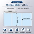 thumbnail image 2 of Etiquetas térmicas Phomemo para M110/M120/M220/M150/M250/M221, 2 of 8