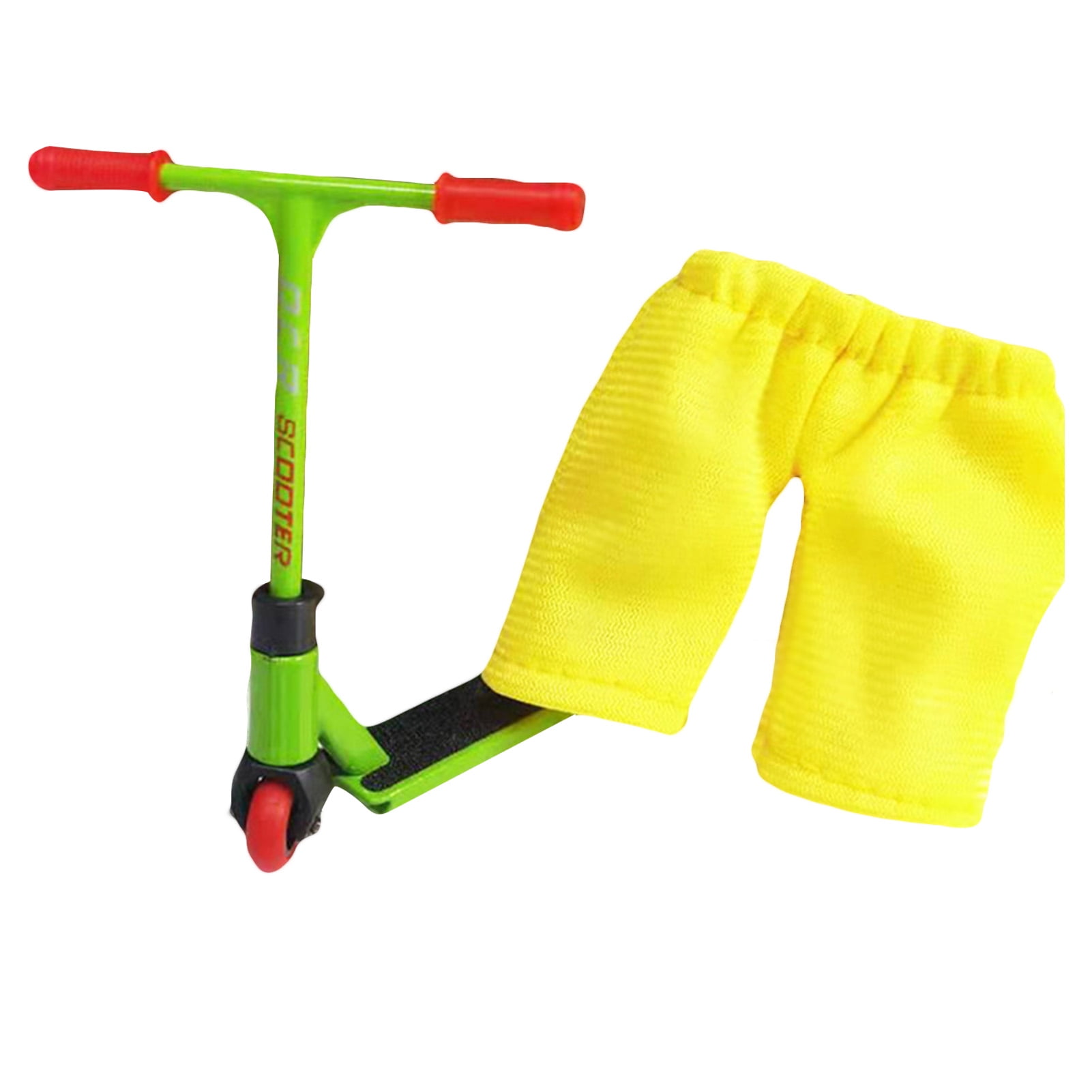 SJENERT Mini Finger Scooter Toy Set, Novelty Sensory Activity Finger Scooter Skateboard Kit