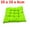 Lime Green, variant on PiccoCasa Cotton Blends Strap Design Cushion Chair Buttocks Pads Pack of 2, 15.7"x15.7"x2.4", Yellow