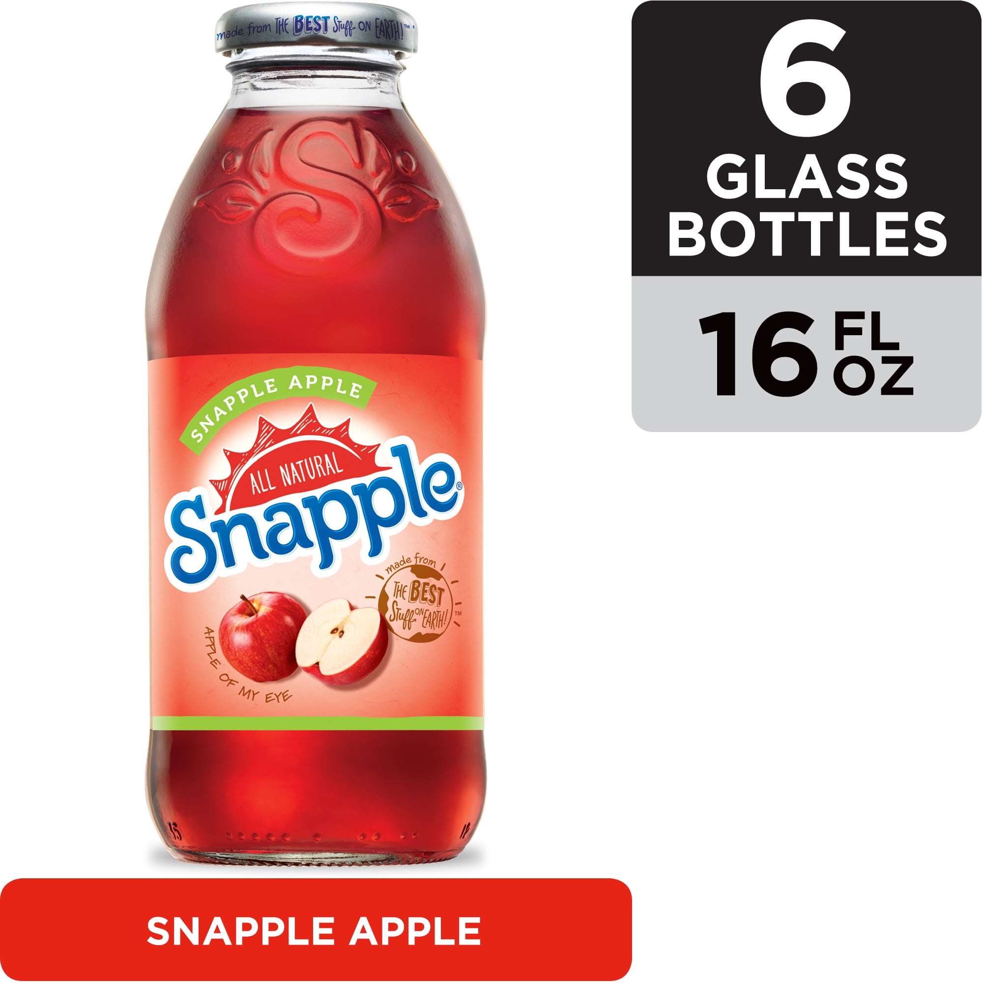 Snapple Apple 16 Fl Oz Glass Bottles 6 Pack Walmart Inventory snapple-apple-16-fl-oz-glass-bottles-6-pack-walmart-inventory