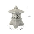 thumbnail image 3 of Solar Garden Decor Lights Outdoor Waterproof,Solar Powered Pathway Landscape Lighting,Outdoor Pagoda Garden Statue,Solar Statue Garden Decoration,Outdoor Garden Lantern,Led Garden Pagoda Lights, 3 of 8