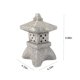 thumbnail image 3 of Estatua de jardín con forma de pagoda, decoración solar, farol de jardín, luces LED con luz solar simulada de pagoda., 3 of 8