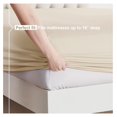 thumbnail image 4 of TiaGOC Split King Sheets for Adjustable Beds - 5 Piece Split King Sheets Set, Deep Pocket, Hotel Luxury, Extra Soft, Breathable and Cooling, Beige Cream Split King Bed Sheets, 4 of 9