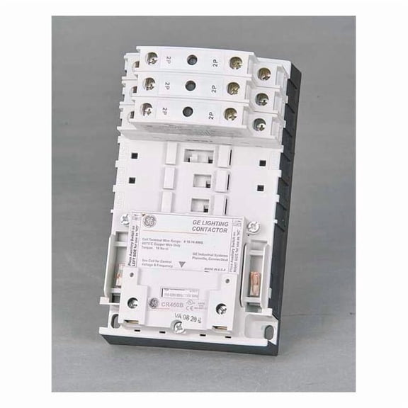 Ge 120VAC Electrically Held Lighting Contactor 6P 30A CR463L60AJA