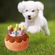 thumbnail image 2 of Juguete chirriante para perros de peluche, lindos juguetes para masticar perros de peluche para perros pequeños. Juguetes de dentición para cachorros , Tarta pequeña Sunnimix Juguetes rellenos para masticar, 2 of 8