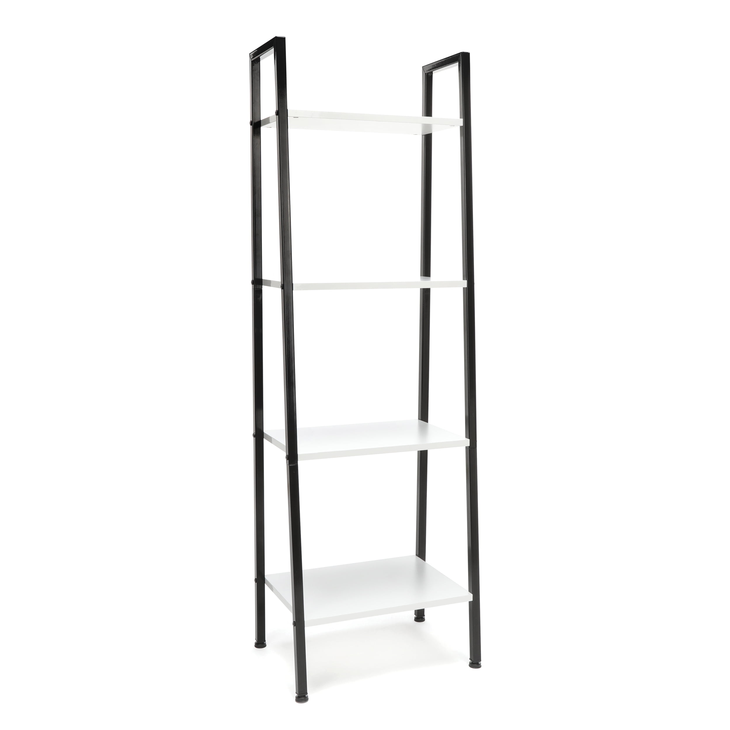 Ofm Essentials Collection 4 Shelf Free Standing Ladder Bookshelf