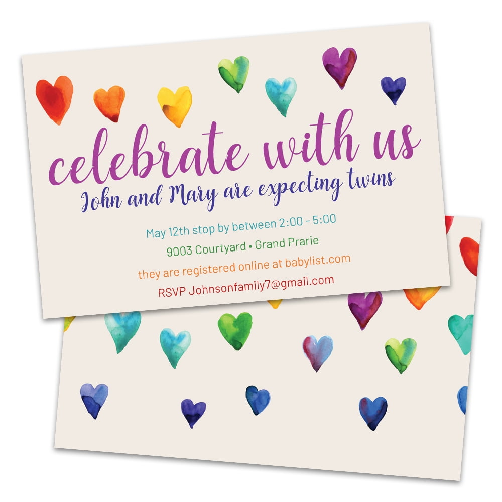 walmart personalized baby shower invitations