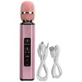 thumbnail image 3 of Handheld Microphone Wireless Connection Wireless Microphone 2000mah Battery Magnetic Dual Speaker Karaoke Microphone Bluetooth Microphone For KTV For Home, 3 of 8