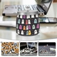 thumbnail image 6 of Yayeee Ashtray with Lid for Cigarette Smokeless Stainless Steel Home Ash Holder, Colorful Halloween Ghost, 6 of 7
