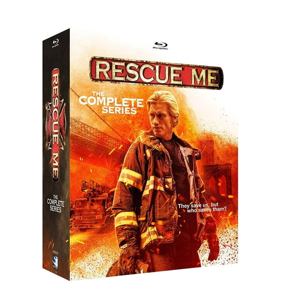 Blu-ray Rescue Me: la serie completa, envuelta en plástico retráctil