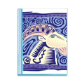 thumbnail image 1 of Constelación de Aries Mexicon cultura grabado Carpeta combinada de protección de páginas, 1 of 3