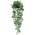 thumbnail image 1 of Plantas Colgantes 1 paquete de plantas colgantes artificiales, plantas en maceta falsas para decoración de pared de estante interior y exterior Fason WMZL-2382, 1 of 7