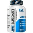 thumbnail image 2 of Evlution Nutrition Zinc Gluconate - Immune Health Supplement - Eye + Prostate + Liver Support - Antioxidant Boost - 60 Servings, 2 of 5