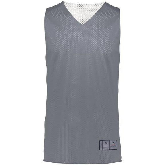 Augusta Tricot Mesh Reversible Jersey 2.0 161 Graphite/White 2Xl