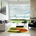 thumbnail image 6 of Ahgly Company Indoor Rectangle Patterned Mahogany Brown Area Rugs, 2' x 5', 6 of 6