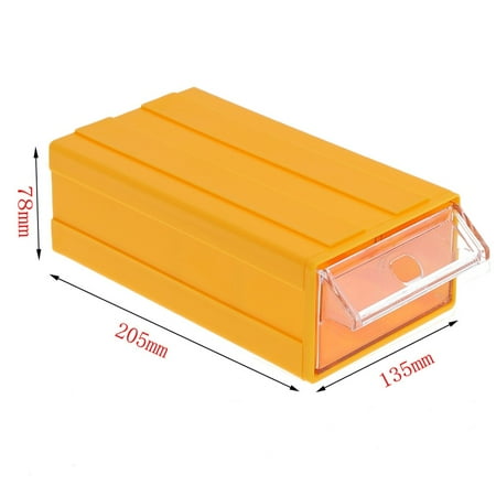 

1PC Stackable Plastic Hardware Parts Storage Boxes Component Screws Toolbox