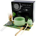 thumbnail image 1 of HLONK 8 Pcs Matcha Whisk Set Complete Matcha Kit with Bamboo Matcha Whisk Ceramic Whisk Holder Elegant Matcha Set Practical Matcha Making Kit for Matcha Lovers and Tea Lovers, 1 of 9