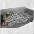 thumbnail image 5 of Geometric Soft Flannel Fleece Throw Blanket, Modern Graphic with Repetitive Colorful Rounds Motif Print, Cozy Plush for Indoor and Outdoor Use, 70" x 90", Multicolor, by Ambesonne, 5 of 5