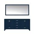 thumbnail image 3 of Jacques 72 in. W x 22 in. D Navy Blue Double Bath Vanity and 28 in. Mirror, 3 of 9